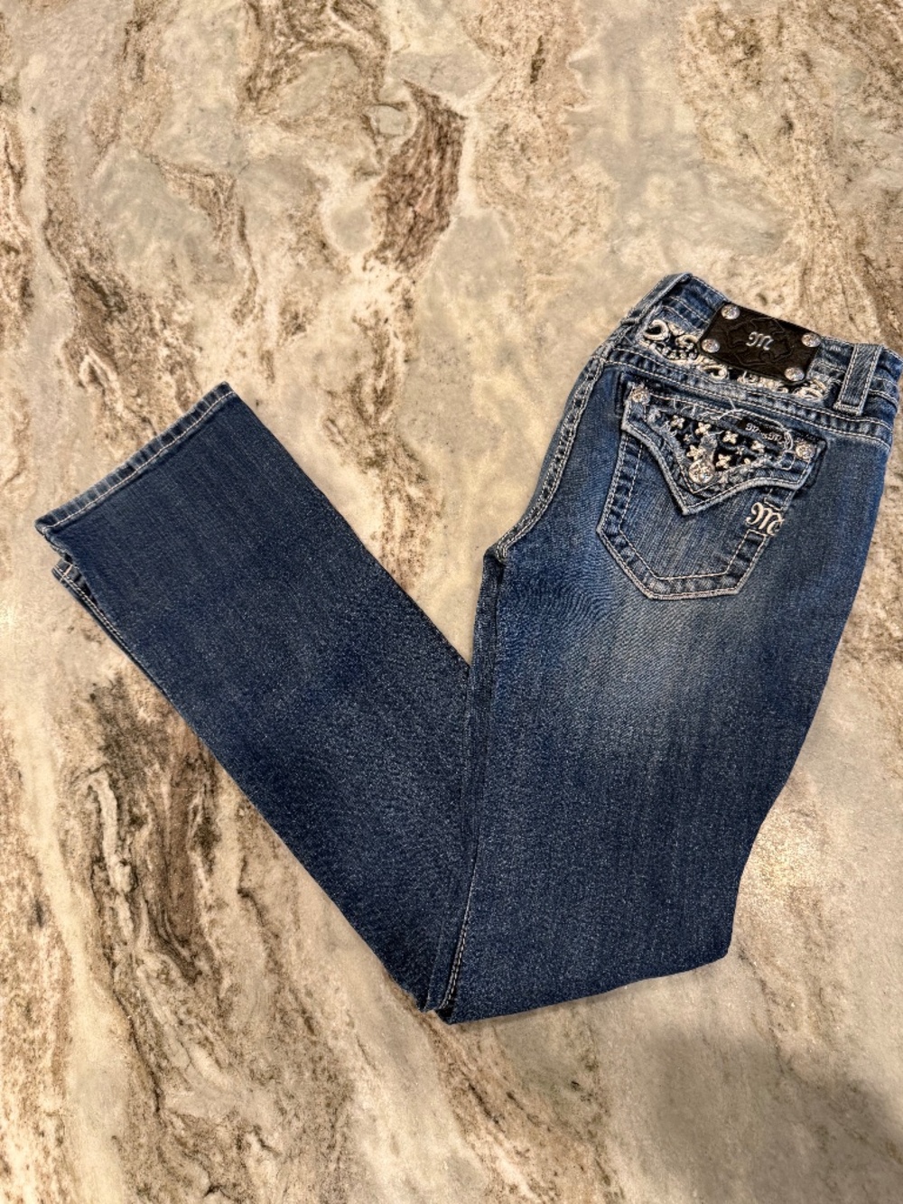 Vintage Miss Me Jeans, Signature Bootcut, Sz 27